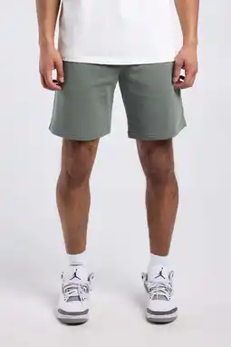 Wehkamp America Today regular sweatshort groen aanbieding