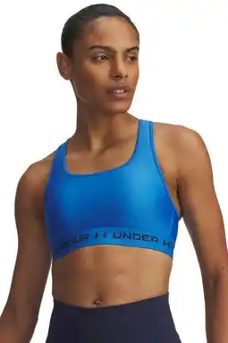Wehkamp Under Armour level 2 sportbh blauw aanbieding
