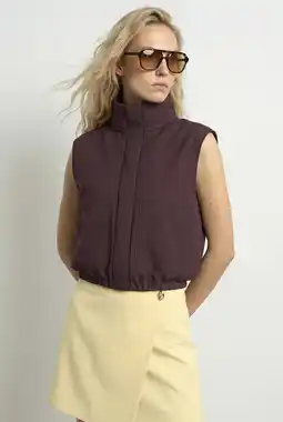 Wehkamp HYPEDROP vest - bruin aanbieding
