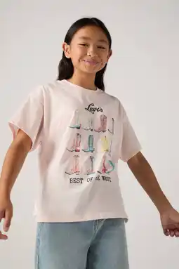 Wehkamp Levi's T-shirt roze aanbieding