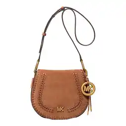 Wehkamp Michael Kors suède crossbody tas Josie cognac aanbieding