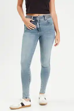 Wehkamp Cache Cache skinny jeans light blue denim aanbieding