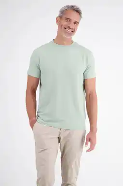 Wehkamp LERROS regular fit T-shirt - groen aanbieding