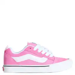 Wehkamp VANS KNU Skool suede sneakers roze/wit aanbieding