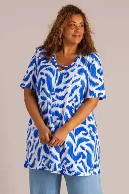 Wehkamp Colletta top blauw aanbieding