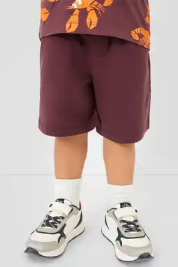 Wehkamp s.Oliver casual short donkerpaars aanbieding