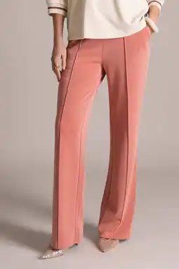 Wehkamp Yest straight regularwaist broek oudroze aanbieding