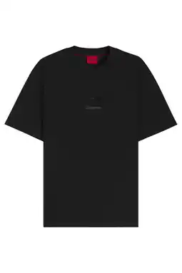 Wehkamp HUGO relaxed T-shirt zwart aanbieding