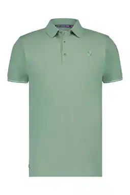 Wehkamp A fish named Fred regular polo olijfgroen aanbieding