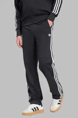 Wehkamp adidas Originals trainingsbroek Firebird zwart/wit aanbieding