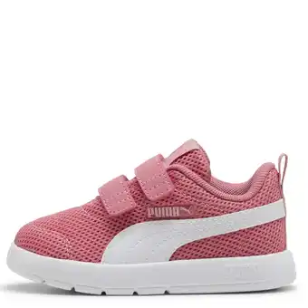 Wehkamp Puma Courtflex V3 Mesh sneakers roze/wit aanbieding