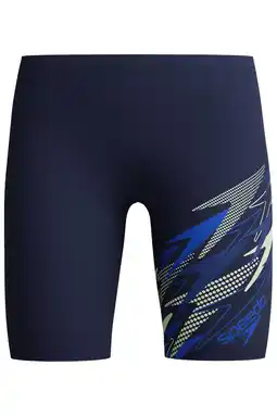 Wehkamp Speedo EnduraFlex jammer Medley Logo donkerblauw aanbieding