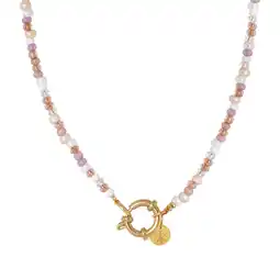 Wehkamp Label Kiki gold plated ketting Rosé All Day aanbieding