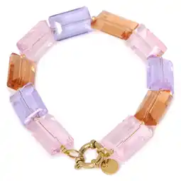 Wehkamp Label Kiki gold plated armband Colorful Shiny aanbieding
