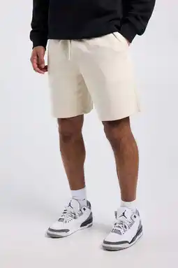 Wehkamp America Today regular sweatshort beige aanbieding