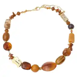 Wehkamp By Jam Gioielli kralenketting bruin aanbieding