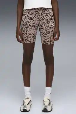 Wehkamp Puma Graphic bikershort all over print beige aanbieding