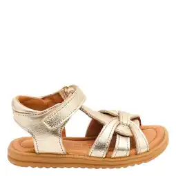 Wehkamp Bisgaard leren sandalen goud aanbieding