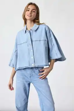 Wehkamp SisterS Point blouse - lichtblauw aanbieding