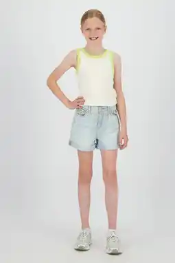 Wehkamp Raizzed mouwloze top ecru aanbieding