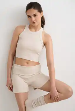 Wehkamp Aim'n sportshort Ease Ribbed zand aanbieding