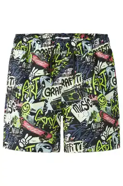 Wehkamp NAME IT KIDS zwemshort zwart aanbieding