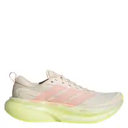 Wehkamp adidas Performance hardloopschoenen wit/roze aanbieding