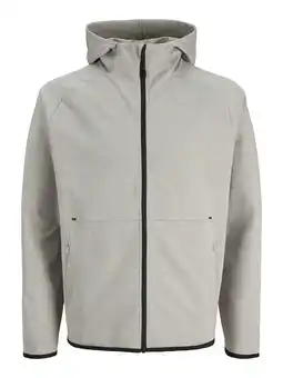 Wehkamp JACK & JONES ESSENTIALS sweatvest lichtgrijs aanbieding