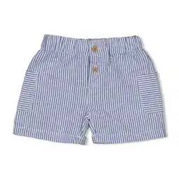 Wehkamp Feetje casual korte broek Seaside Happiness blauw aanbieding