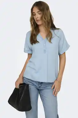 Wehkamp ONLY top blauw aanbieding
