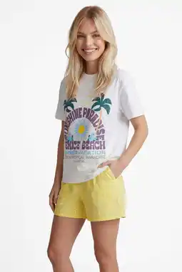 Wehkamp FLURESK T-shirt ecru aanbieding