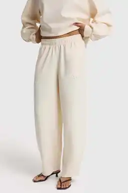 Wehkamp Alix the Label barrel regularwaist joggingbroek crème aanbieding