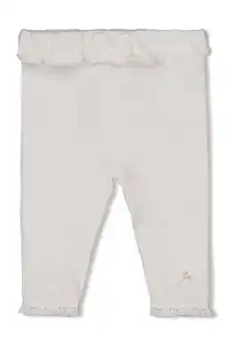 Wehkamp Feetje legging Delicate Flower offwhite aanbieding