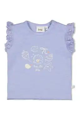 Wehkamp Feetje T-shirt Sea La Vie lavendel aanbieding