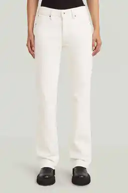 Wehkamp G-STAR straight leg jeans wit aanbieding