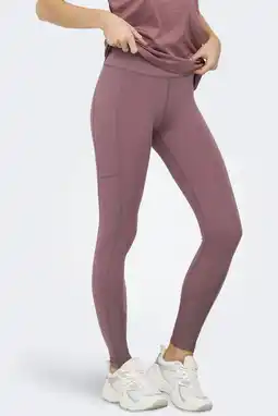 Wehkamp ONLY PLAY sportlegging ONPRYA oudroze aanbieding