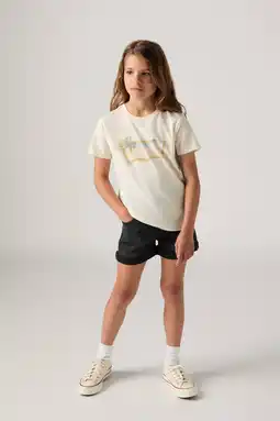 Wehkamp Levi's denim short black denim aanbieding