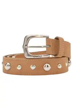 Wehkamp Fabienne Chapot suède riem Play of Studs camel aanbieding