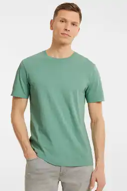Wehkamp Anytime T-shirt teal aanbieding