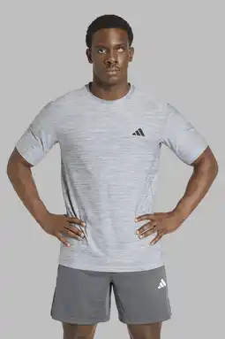 Wehkamp adidas Performance sportshirt grijs aanbieding