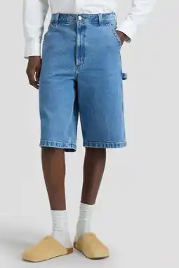 Wehkamp Lee short medium blue denim aanbieding