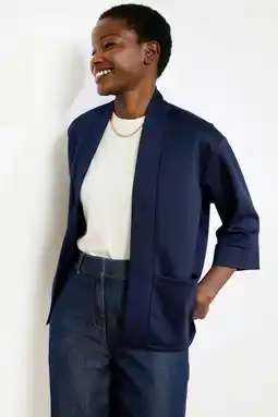 Wehkamp LOLALIZA sweatvest donkerblauw aanbieding