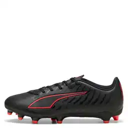 Wehkamp Puma Ultra 6 Play senior voetbalschoenen zwart/rood aanbieding