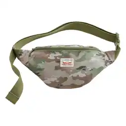 Wehkamp Levi's heuptas met all over print groen aanbieding