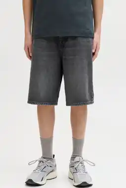 Wehkamp JACK & JONES JUNIOR baggy short black denim aanbieding