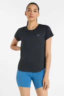 Wehkamp New Balance sportshirt zwart aanbieding