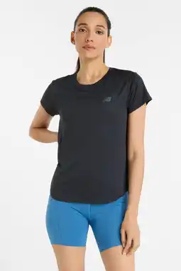 Wehkamp New Balance sportshirt zwart aanbieding