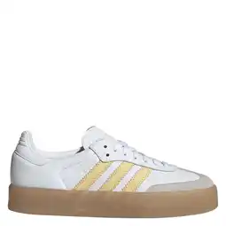Wehkamp adidas Originals Sambae sneakers wit/geel aanbieding