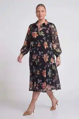 Wehkamp YOEK Lovers Collection gebloemde blousejurk multi aanbieding