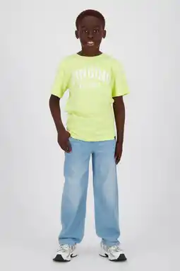 Wehkamp Vingino Keith loose fit jeans light blue denim aanbieding